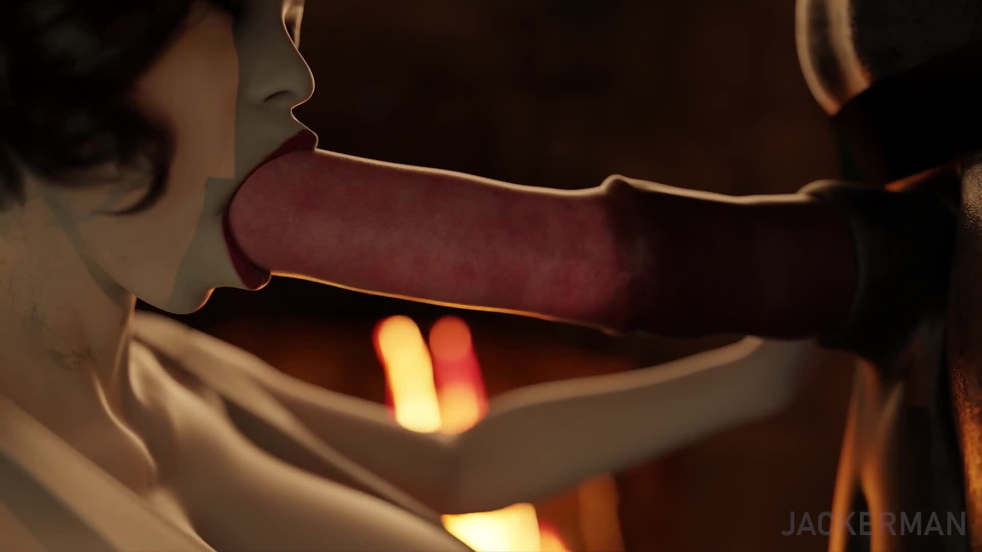 Dinner At Castle Dimitrescu - Busty Mature Vampire Fucks Minotaur