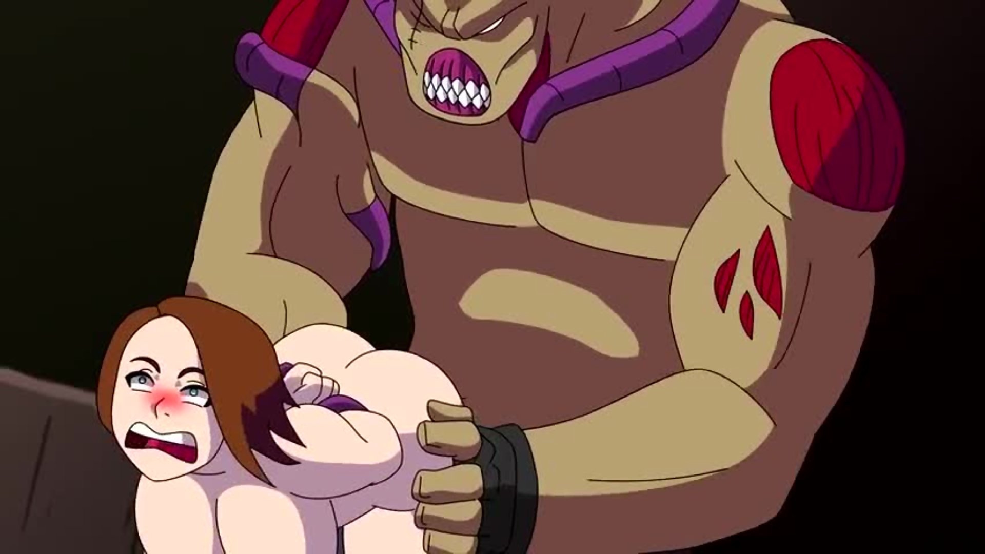 Jill Valentine Is Double Penetrated By Tentacles From Nemesis